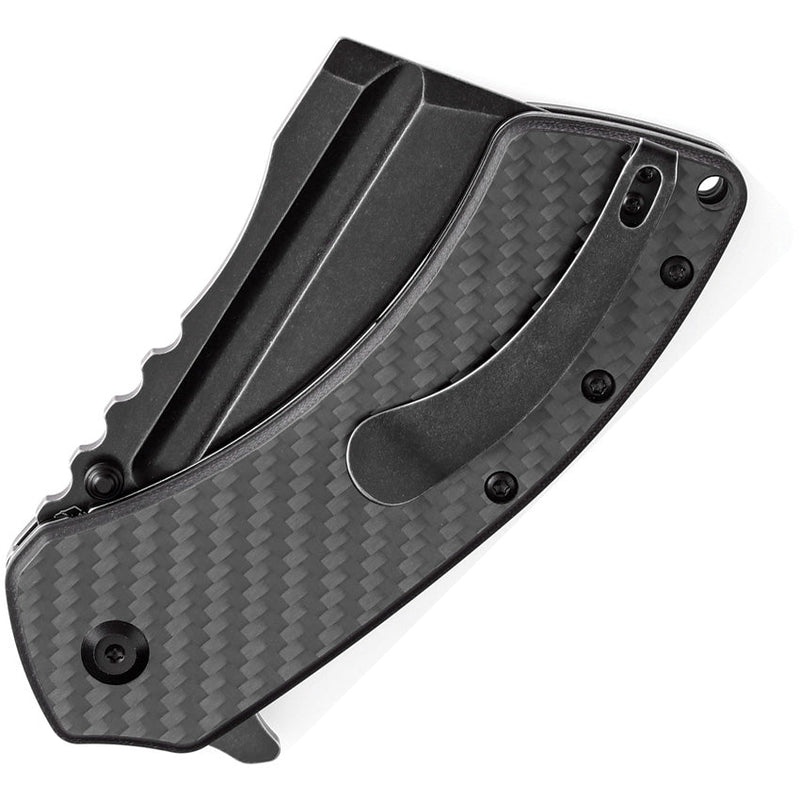 Kansept Knives XL Korvid Linerlock CF/G10