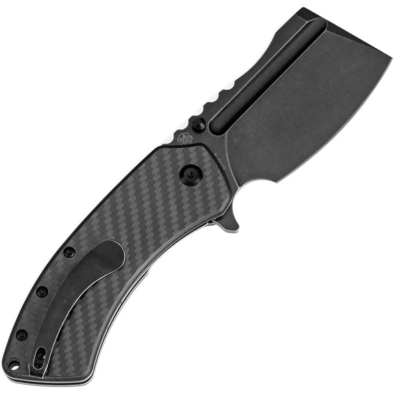 Kansept Knives XL Korvid Linerlock CF/G10