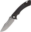 Kansept Knives Pretatout Framelock Dam CF