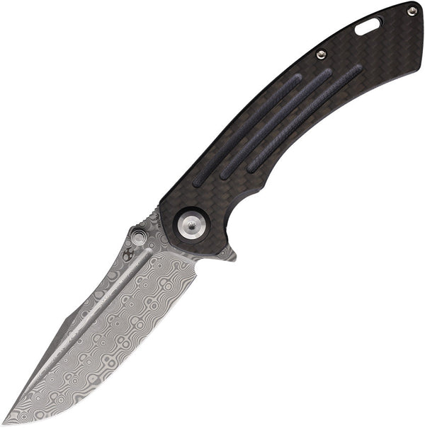 Kansept Knives Pretatout Framelock Dam CF