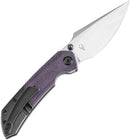 Kansept Knives Fenrir Linerlock Purple Mic