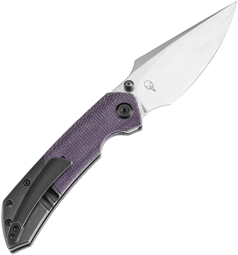 Kansept Knives Fenrir Linerlock Purple Mic