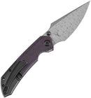 Kansept Knives Fenrir Linerlock Purple Mic