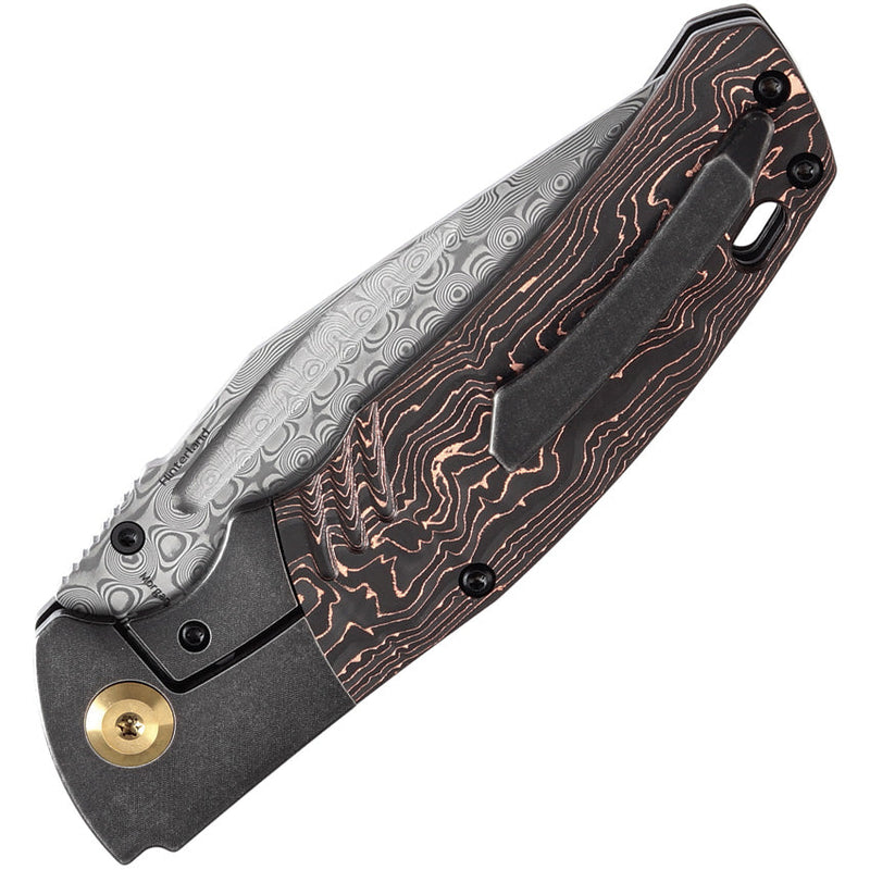 Kansept Knives Hinterland Framelock Copper