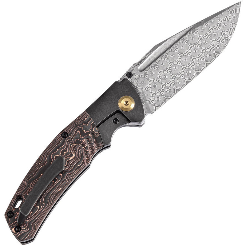 Kansept Knives Hinterland Framelock Copper