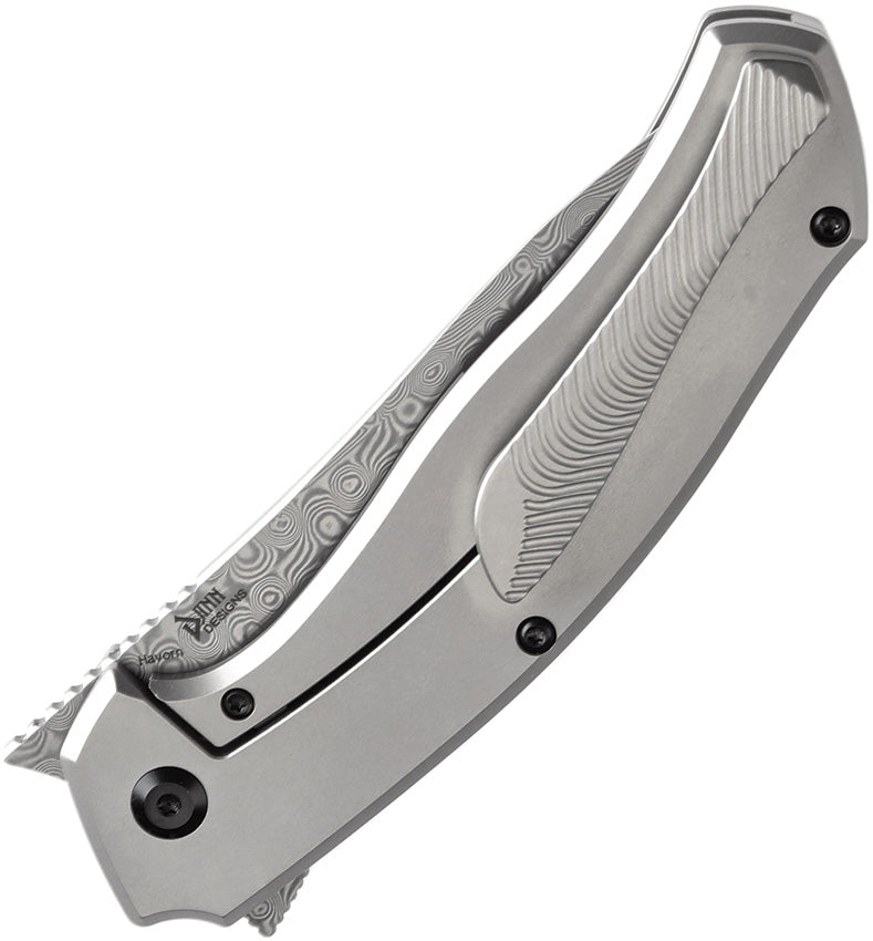 Kansept Knives Havorn Framelock Dam CF