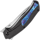 Kansept Knives Havorn Framelock Timascus