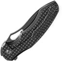 Kansept Knives Echis Framelock Black Frag