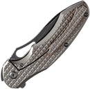 Kansept Knives Echis Framelock Bronze Frag