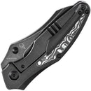 Kansept Knives Baba Yaga Framelock Nebula