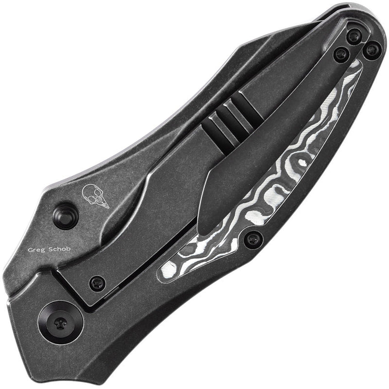 Kansept Knives Baba Yaga Framelock Nebula