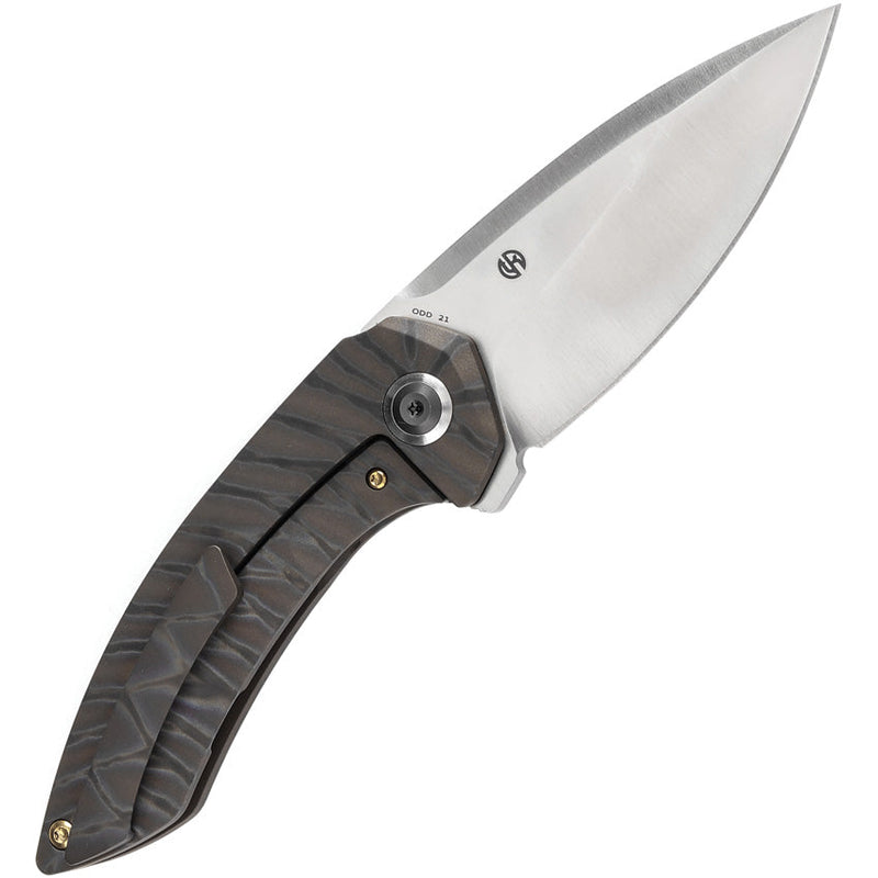 Kansept Knives ODD 21 Framelock Flame