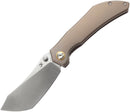 Kansept Knives Tipper Framelock Bronze