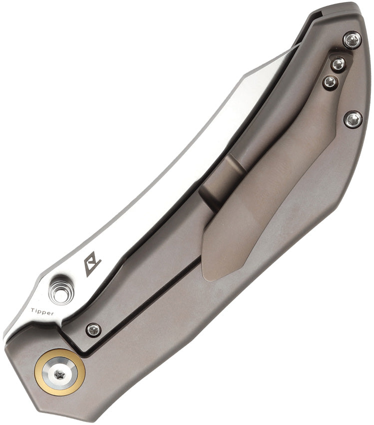 Kansept Knives Tipper Framelock Bronze