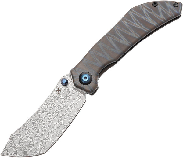 Kansept Knives Tipper Framelock Tiger Stripe