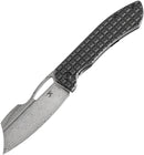 Kansept Knives Cybin Framelock Damascus