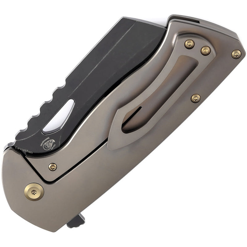 Kansept Knives Superhawk Framelock Bronze