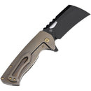 Kansept Knives Superhawk Framelock Bronze