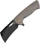 Kansept Knives Superhawk Framelock Bronze