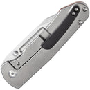 Kansept Knives Superhawk Framelock Brn mic