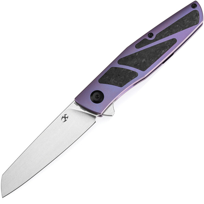 Kansept Knives Cru Framelock Purple Ti