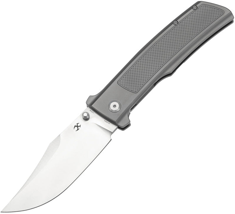 Kansept Knives Bison Framelock Gray