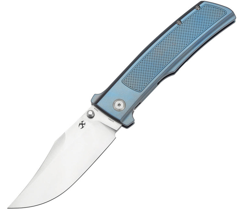 Kansept Knives Bison Framelock Blue