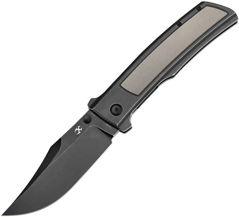 Kansept Knives Bison Framelock Gray/Blk