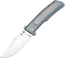 Kansept Knives Bison Framelock Gray/Blue