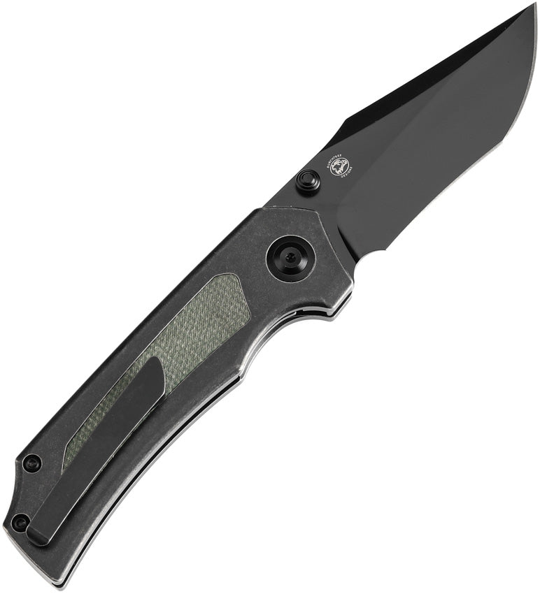 Kansept Knives Fermi Linerlock Grn Mic