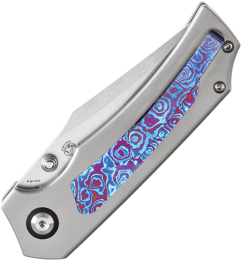 Kansept Knives Fermi Linerlock Timascus