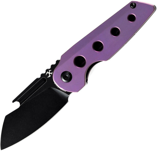 Kansept Knives Rafe Linerlock Purple Ti