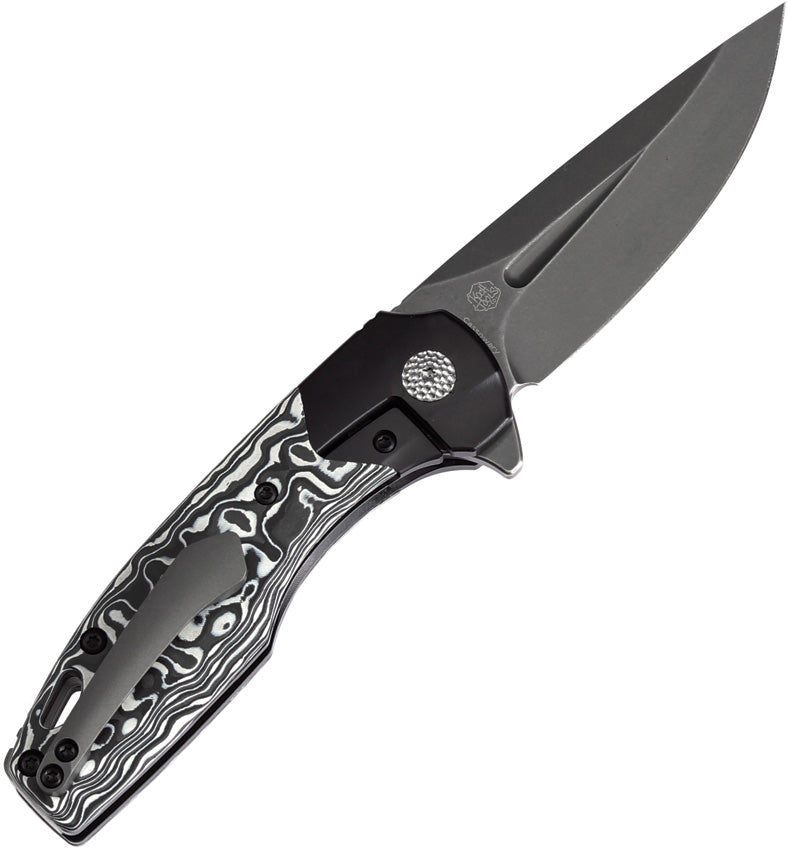 Kansept Knives Cassowary Framelock Nebula