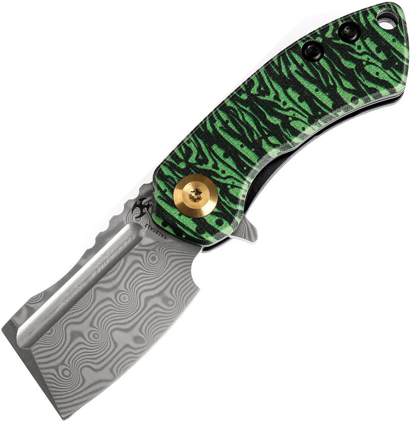 Kansept Knives Mini Korvid Linerlock Green