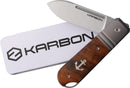 KARBON Ahoy Framelock Ironwood