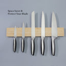 KitchenDAO Bamboo Magnetic Knife Rack