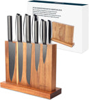 KitchenDAO Magnetic Knife Block Wood