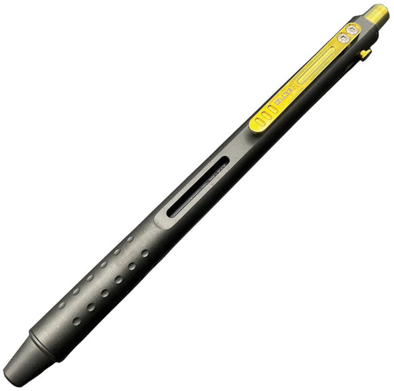 Ketuo Divot Push Pen Black/Gold