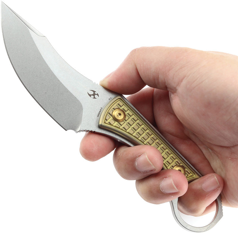 Kansept Knives Niko Fixed Blade Brz Ti