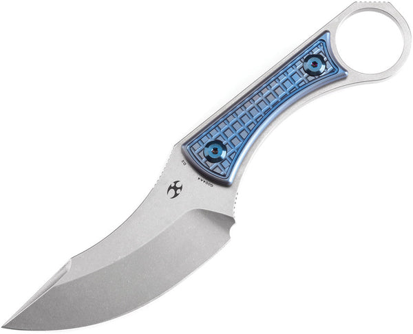 Kansept Knives Niko Fixed Blade Blue Ti