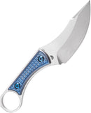 Kansept Knives Niko Fixed Blade Blue Ti