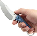 Kansept Knives Niko Fixed Blade Blue Ti