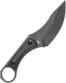 Kansept Knives Niko Fixed Blade Blk Mic
