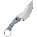 Kansept Knives Niko Fixed Blade Blue Mic