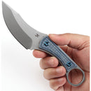 Kansept Knives Niko Fixed Blade Blue Mic