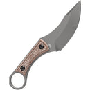 Kansept Knives Niko Fixed Blade Brown Mic