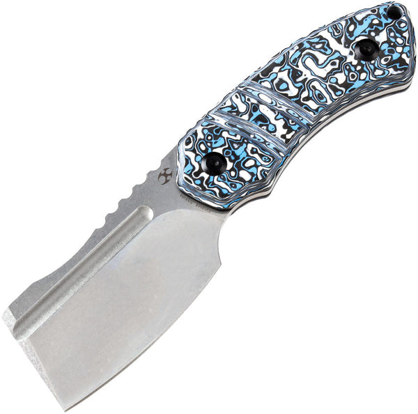 Kansept Knives Korvid S Fixed Blade Bl/W CF