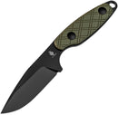 Kizer Cutlery Muskrat Fixed Blade Green