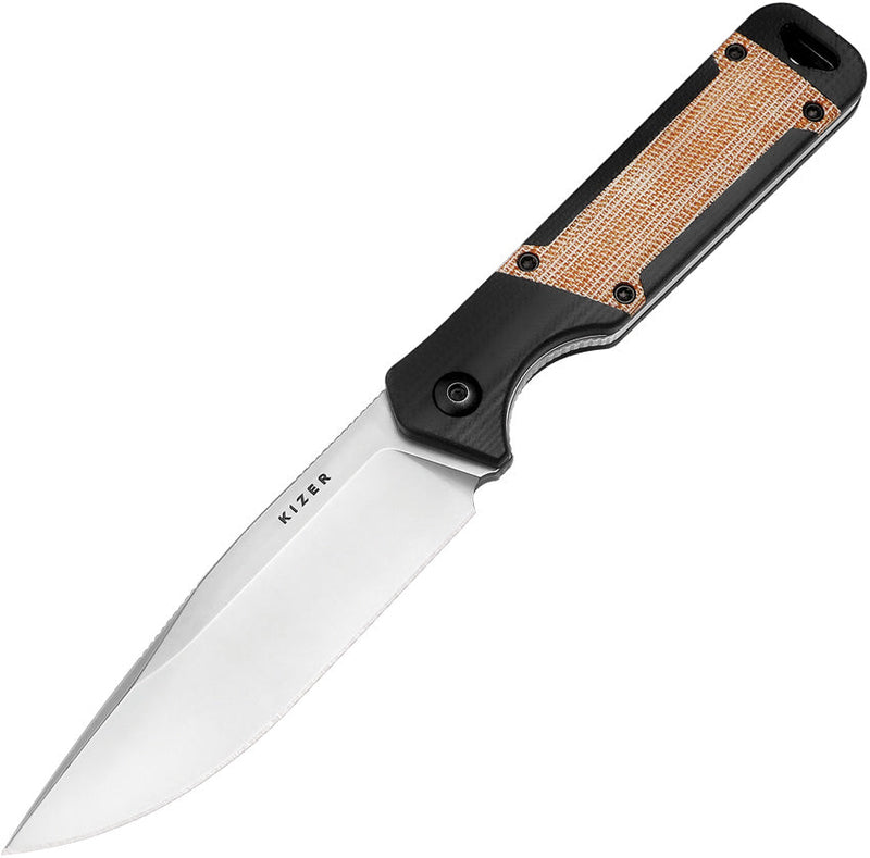 Kizer Cutlery Militaw Fixed Blade Nat Mic
