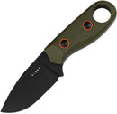 Kizer Cutlery Beaver Fixed Blade Green